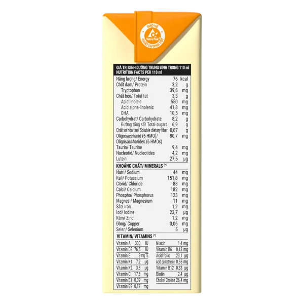 Sữa uống dinh dưỡng Optimum Gold 110ml (Lốc 4 hộp) new