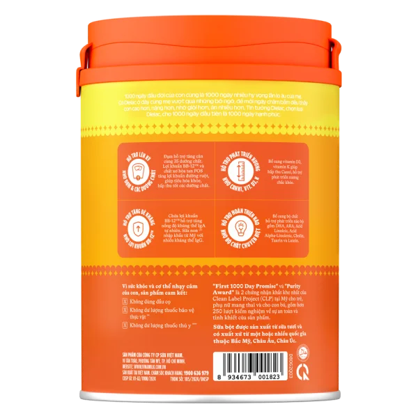 Sữa Dielac Gold 2, 800g (6-12 tháng)