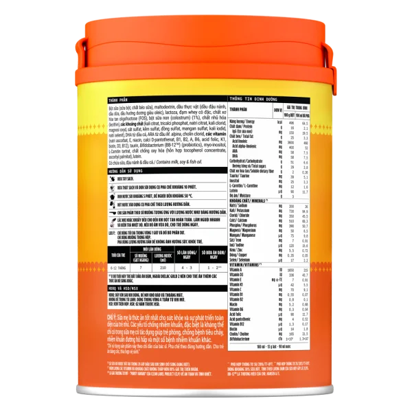 Sữa Dielac Gold 2, 800g (6-12 tháng)