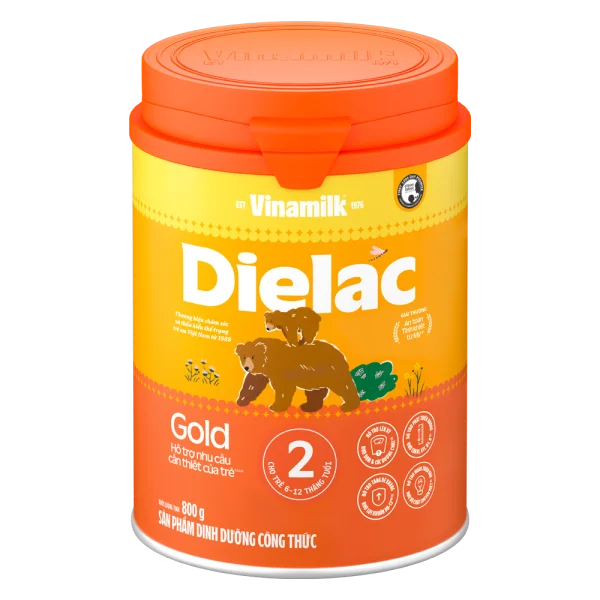 Sữa Dielac Gold 2, 800g (6-12 tháng)