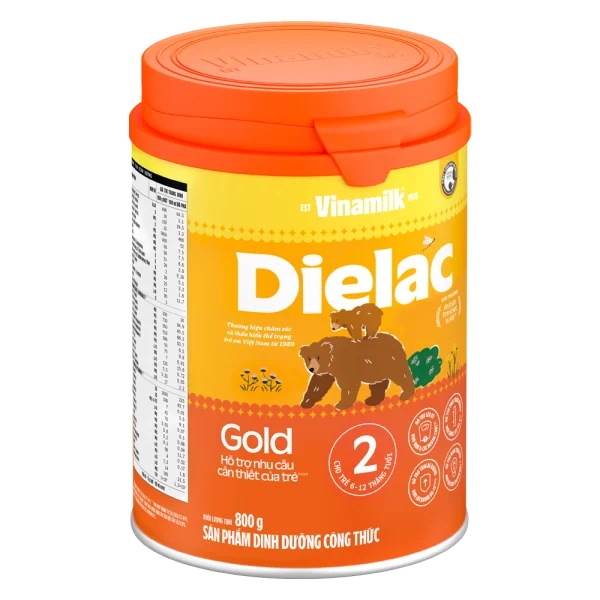 Sữa Dielac Gold 2, 800g (6-12 tháng)