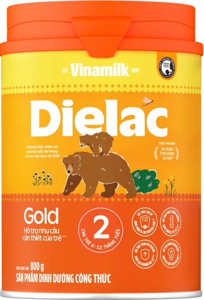 Sữa Dielac Gold 2, 800g (6-12 tháng)