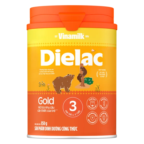 Sữa Dielac Gold 3 850g (1-2 tuổi)