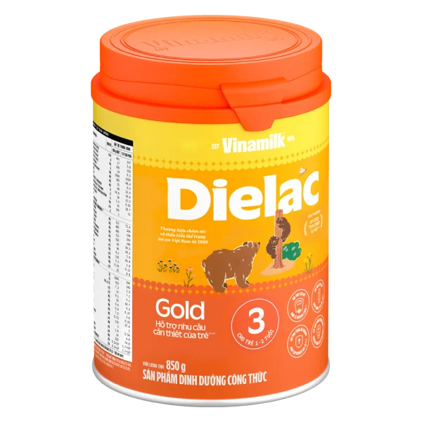 Sữa Dielac Gold 3 850g (1-2 tuổi)