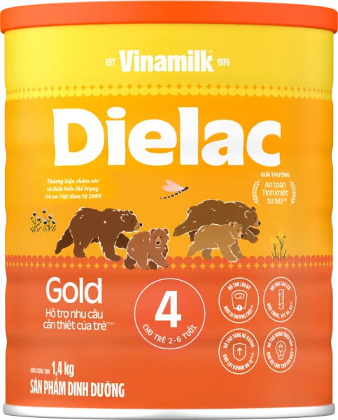 Sữa bột Dielac Gold 4 HT 1400g