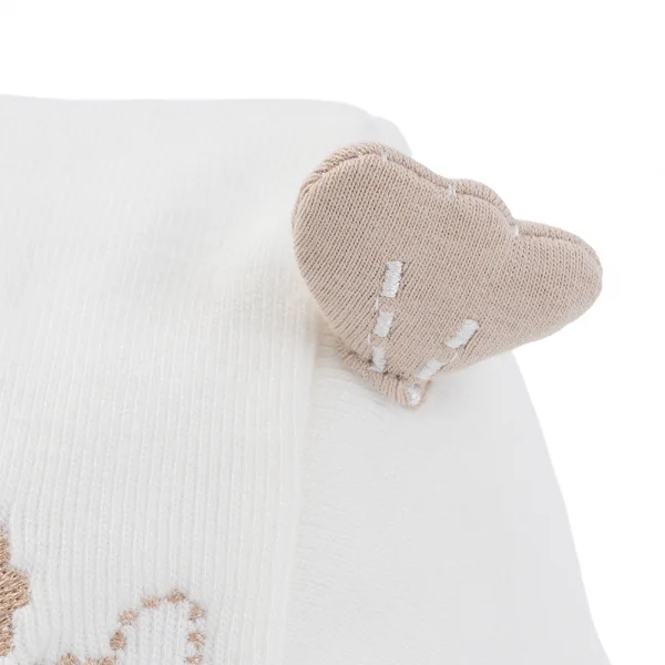 Nón em bé 0-12M cột dây Animo A2601_MN012 (44cm,Kem)