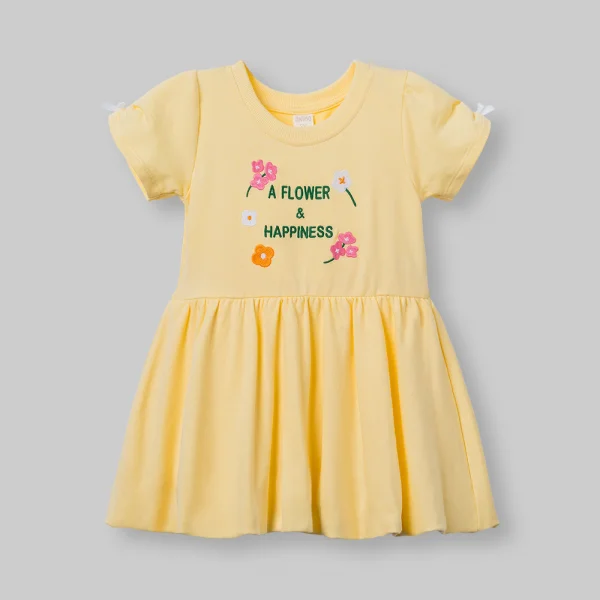 Đầm bé gái Animo ST1225069 (1-6Y,Vàng,TT01)