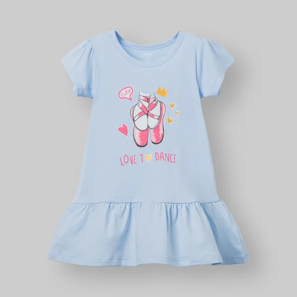 Đầm bé gái Animo Easy TX0226020 (1-4Y,Dương,TT02)