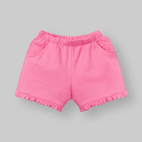 Bộ bé gái ngắn Animo ST1225071 (1-6Y,Kem-hồng,TT01)