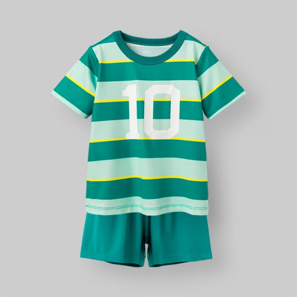 Bộ bé trai ngắn Animo Easy HN0426032 (1-4Y,Lá,TT10)