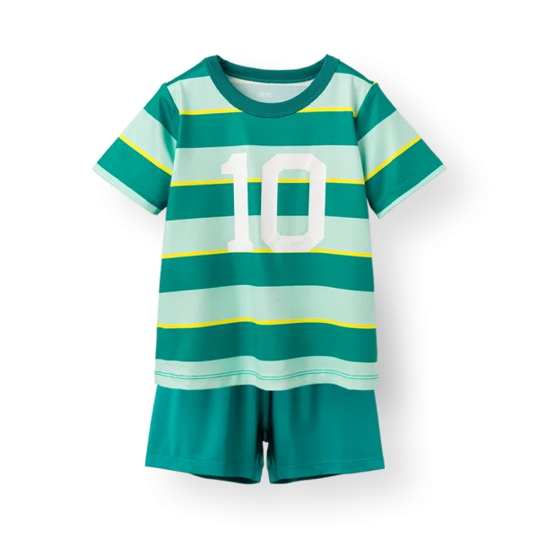 Bộ bé trai ngắn Animo Easy HN0426032 (1-4Y,Lá,TT10)