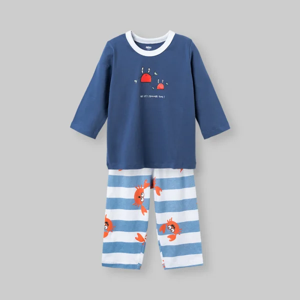 Bộ bé trai dài Animo Easy HN0526034 (1-4Y,Dương-biển,DD01)