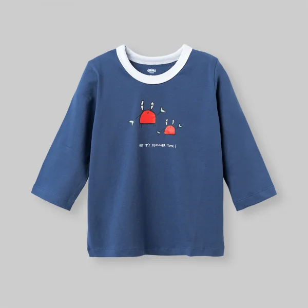 Bộ bé trai dài Animo Easy HN0526034 (1-4Y,Dương-biển,DD01)