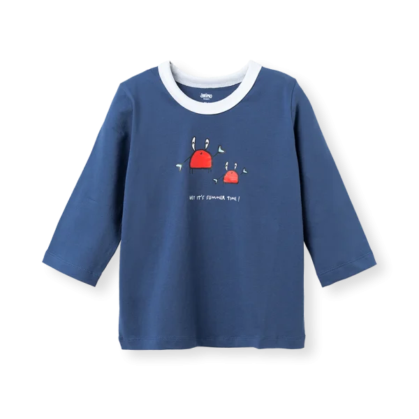 Bộ bé trai dài Animo Easy HN0526034 (1-4Y,Dương-biển,DD01)