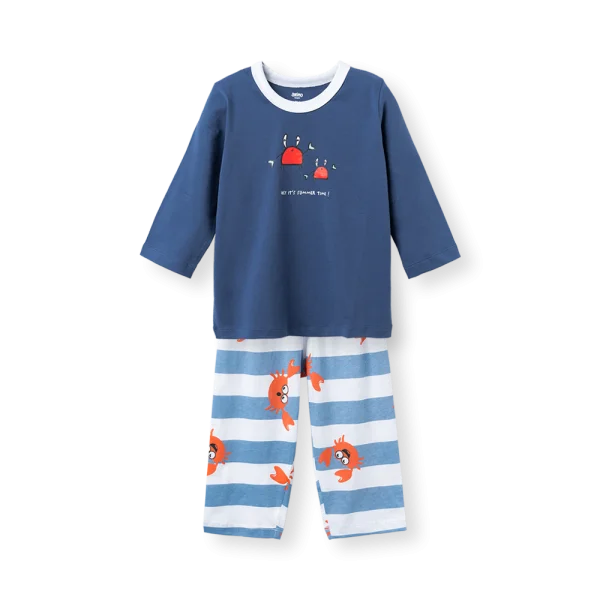 Bộ bé trai dài Animo Easy HN0526034 (1-4Y,Dương-biển,DD01)