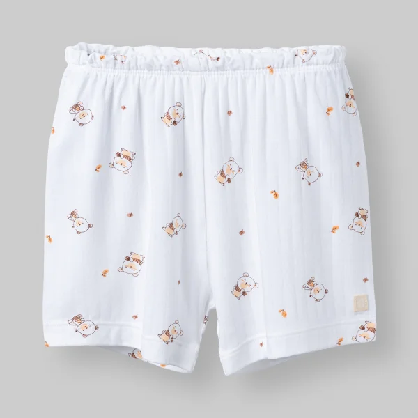 Set 2 bộ kháng khuẩn modal ngắn Animo BMC1125059 (0-24M,Trắng-be,NN06)