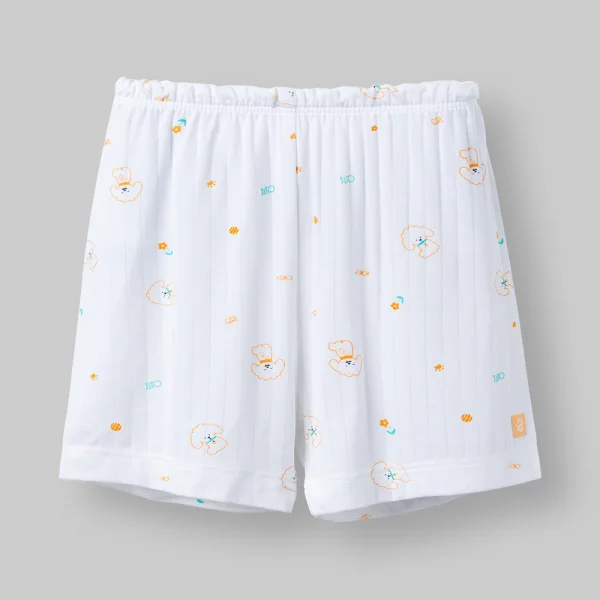 Set 2 bộ kháng khuẩn modal ngắn Animo BMC1125061 (0-24M,Trắng-cam,NN06)