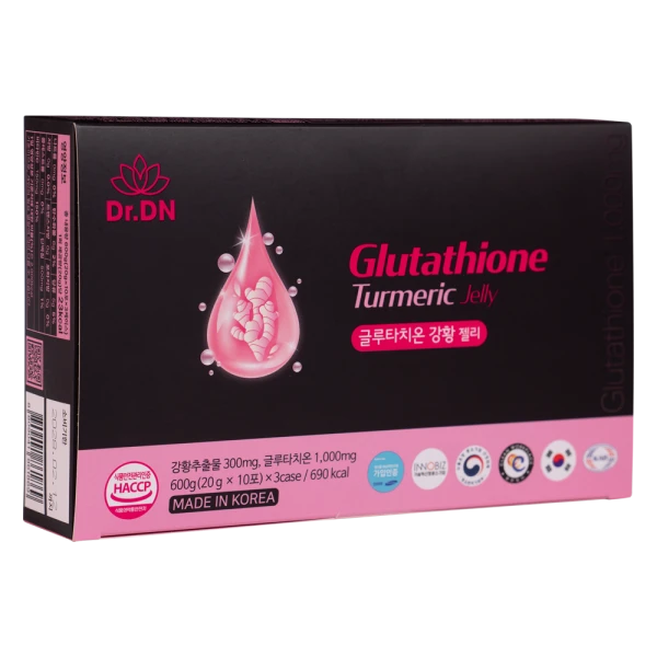 Thạch nghệ Glutathione Dr.DN (hộp 30 gói)