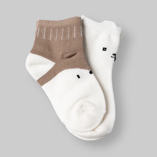 Set 2 đôi vớ sợi tre bé trai Animo TV0625036 (2-3Y,Nhiều màu)