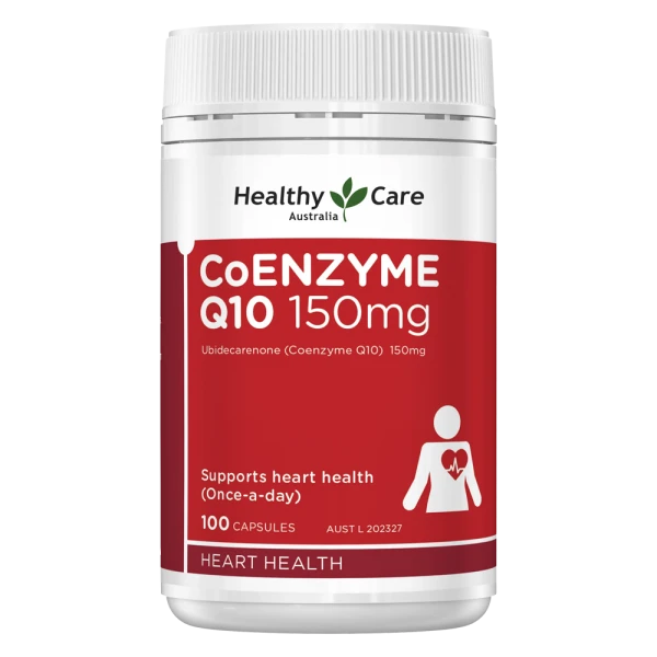 Thực Phẩm Bảo Vệ Sức Khoẻ Tăng Cường Sức Khoẻ Tim Mạch Healthy Care CoEnzyme Q10 150mg 100 Viên