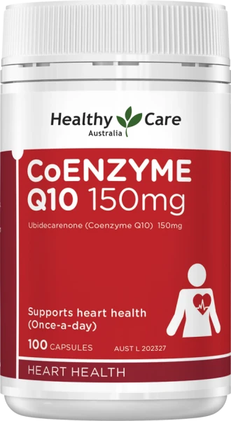 Thực Phẩm Bảo Vệ Sức Khoẻ Tăng Cường Sức Khoẻ Tim Mạch Healthy Care CoEnzyme Q10 150mg 100 Viên