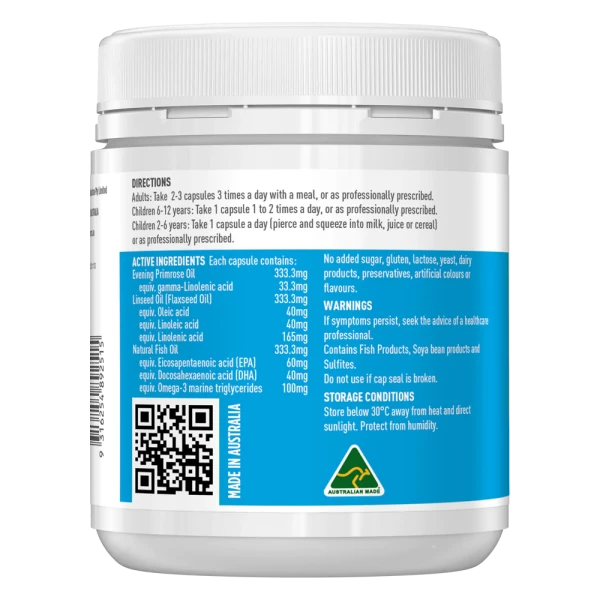 Viên Uống Hỗ Trợ Tim Mạch Healthy Care Omega 3-6-9 Ultimate 200 Viên