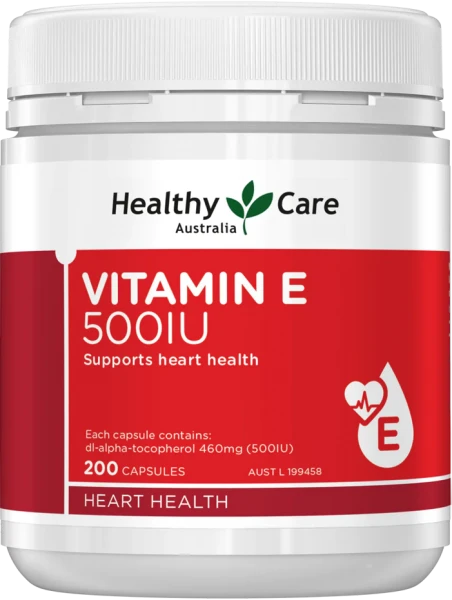 Viên Uống Bổ Sung Vitamin E Healthy Care 500IU 200 Viên