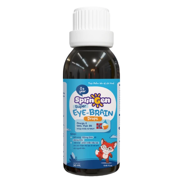 Thực phẩm bảo vệ sức khỏe SprinGen Super Eye - Brain Drops
