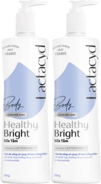 Combo 2 Sữa tắm Lactacyd Healthy Bright 500g
