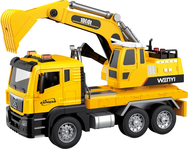 Bộ xe công trình lớn chở xe nhỏ YN641838 C512