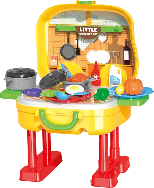 Vali ô tô kéo 2in1 nhập vai nhà bếp YN650959 C512 (Vàng)