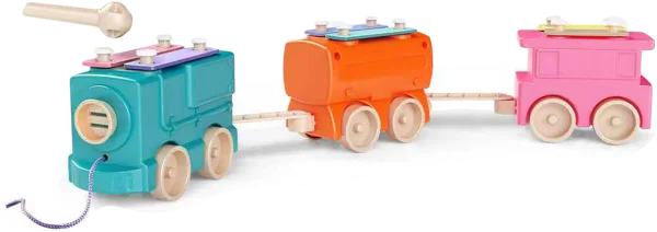 Đoàn tàu hỏa nối đuôi sắc màu âm nhạc vui vẻ JS068853 C512