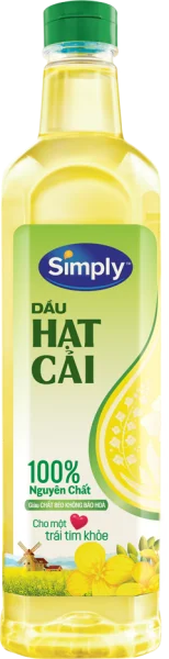 Dầu hạt cải nhãn hiệu Simply 1L