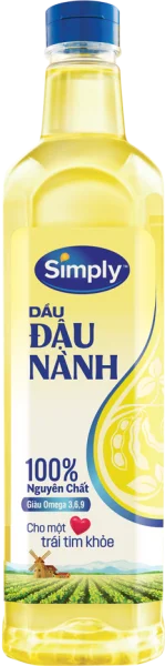 Dầu đậu nành nhãn hiệu Simply 1L
