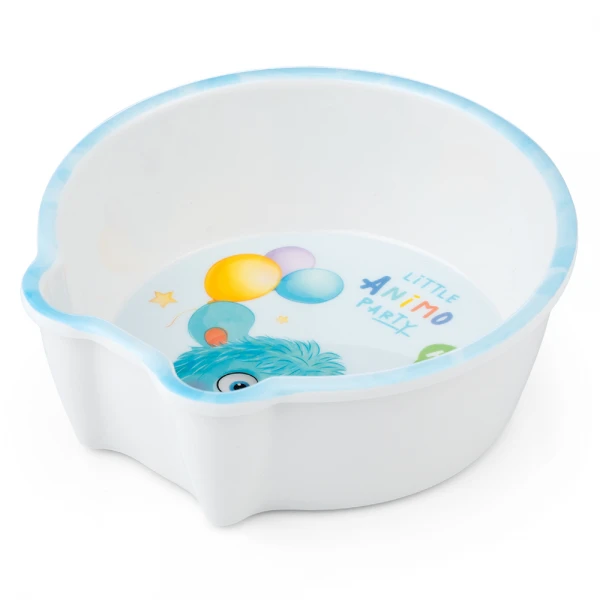Bát ăn dặm melamine cao cấp Animo (W6026, tai gấu, monster party)