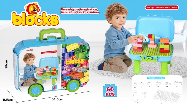 Vali xe ô tô 2in1 bàn xếp hình đa năng LH16881982 C512