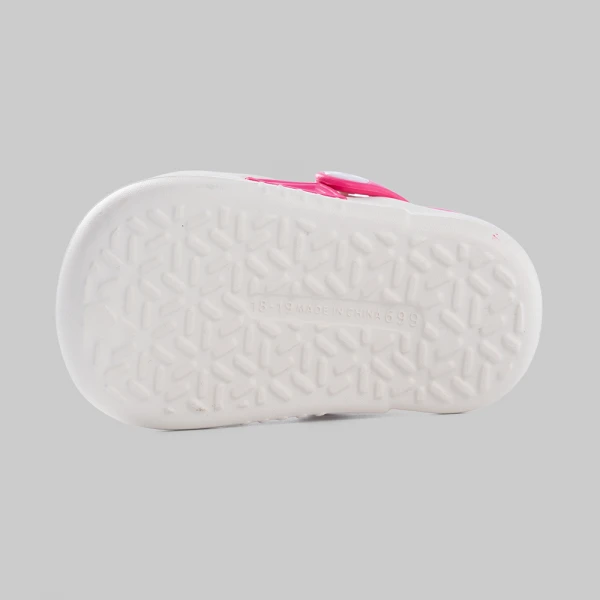 Dép sục bé gái Animo A2601_JK003 (17-23,Trắng-Hồng)