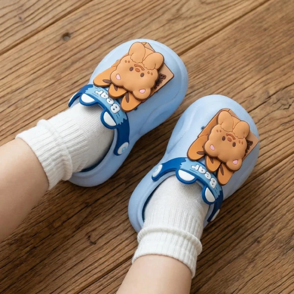 Dép sục bé trai Animo A2601_JK002 (17-21,Xanh)