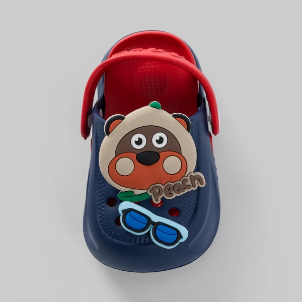 Dép sục bé trai Animo A2601_JK004 (17-21,Xanh-Đỏ)