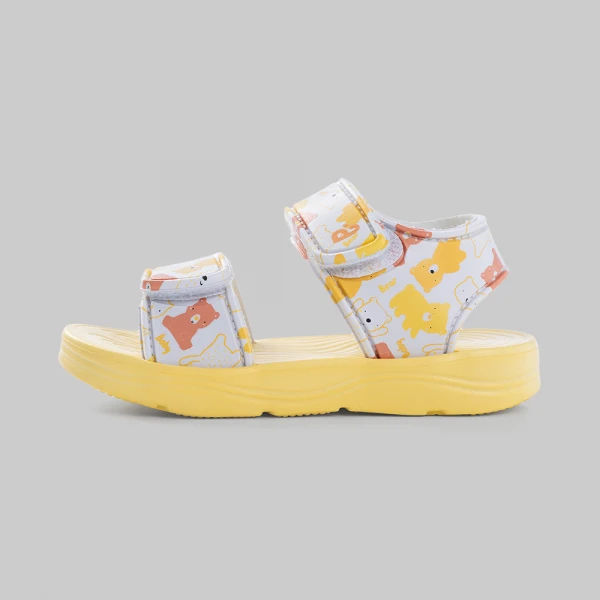 Sandal bé gái Animo A2601_JK006 (17-23,Vàng nhạt)