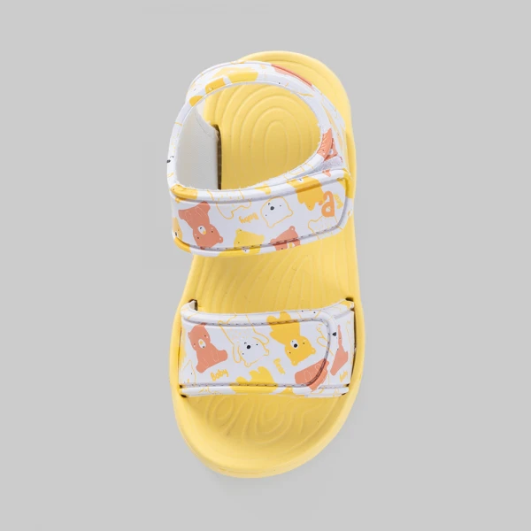 Sandal bé gái Animo A2601_JK006 (17-23,Vàng nhạt)