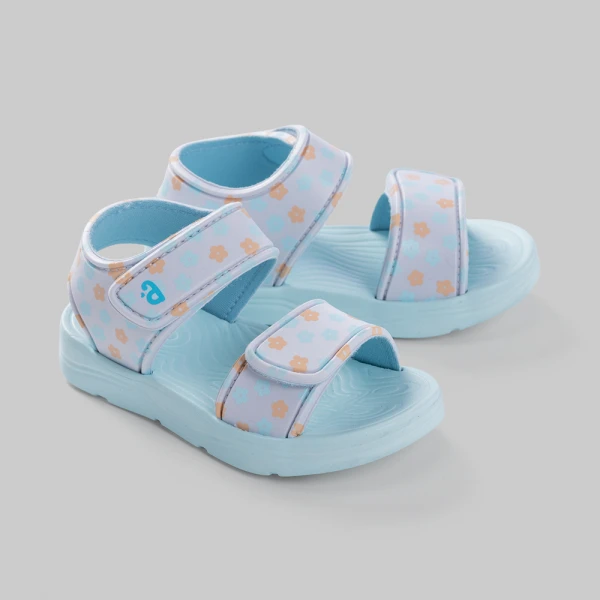 Sandal bé gái Animo A2601_JK009 (17-21,Xanh nhạt)
