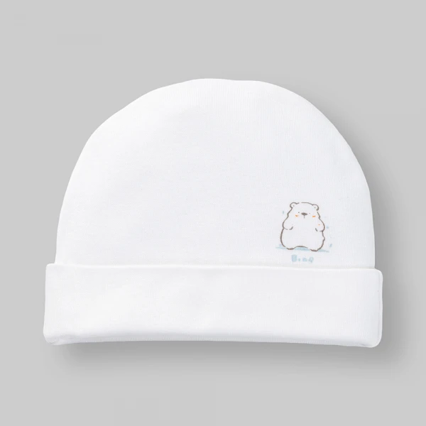 Set 2 nón sơ sinh bé gái Animo HN0226042 (NB,Nhiều màu)