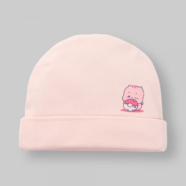 Set 2 nón sơ sinh bé gái Animo HN0226042 (NB,Nhiều màu)