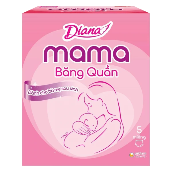 Băng vệ sinh quần Diana Mama L/XL (5 miếng)