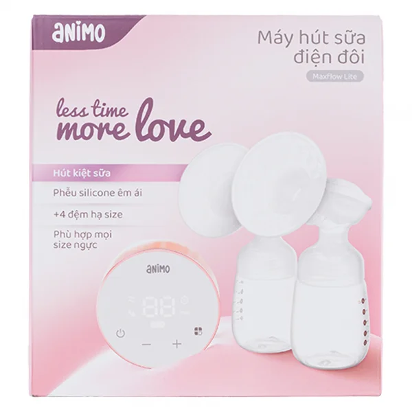 Máy hút sữa điện đôi Animo Maxflow Lite