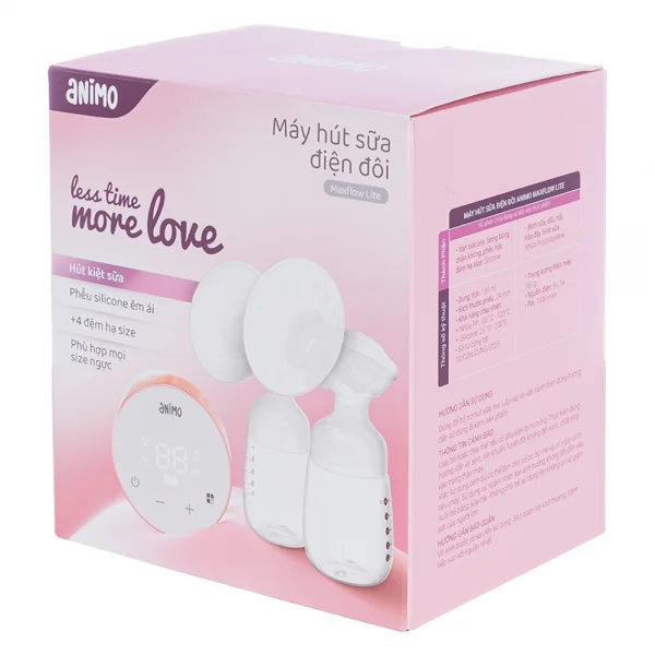 Máy hút sữa điện đôi Animo Maxflow Lite