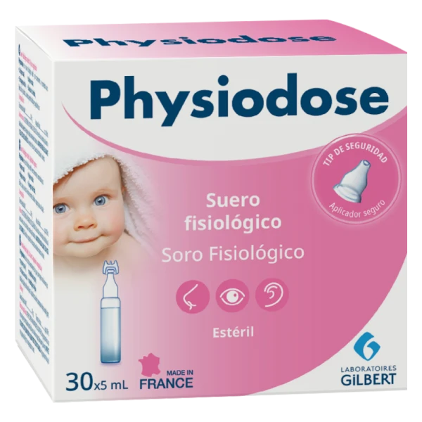 Nước muối sinh lý Physiodose hộp 30 ống