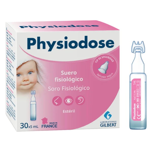 Nước muối sinh lý Physiodose hộp 30 ống