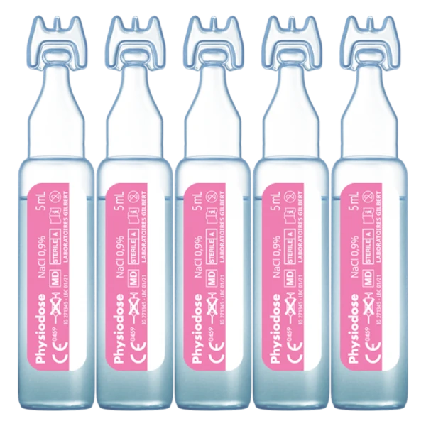 Nước muối sinh lý Physiodose hộp 30 ống